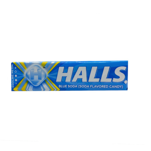 Halls Blue Soda Flavoured Candy