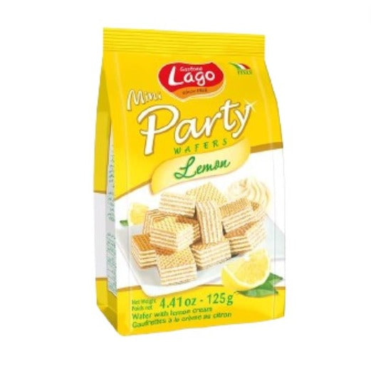 Lago Mini Party Wafers - Lemon Cream