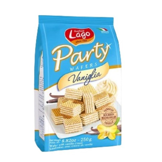 Lago Mini Party Wafers - Vanilla Cream