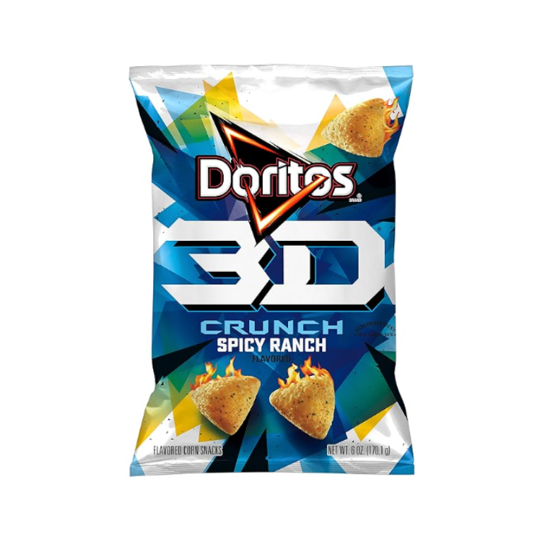 Doritos 3D Spicy Ranch Nachos Large