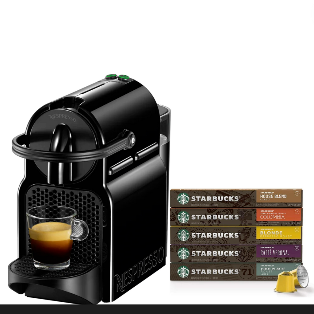 Nespresso by Delonghi Inissia Coffee Machine with Nespresso Pods Variety Pack (Copy)