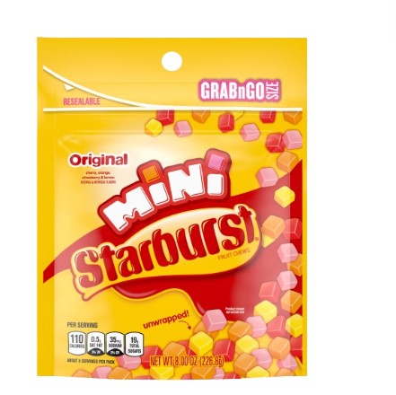 Starburst Minis Grab and Go Size - Original Flavour