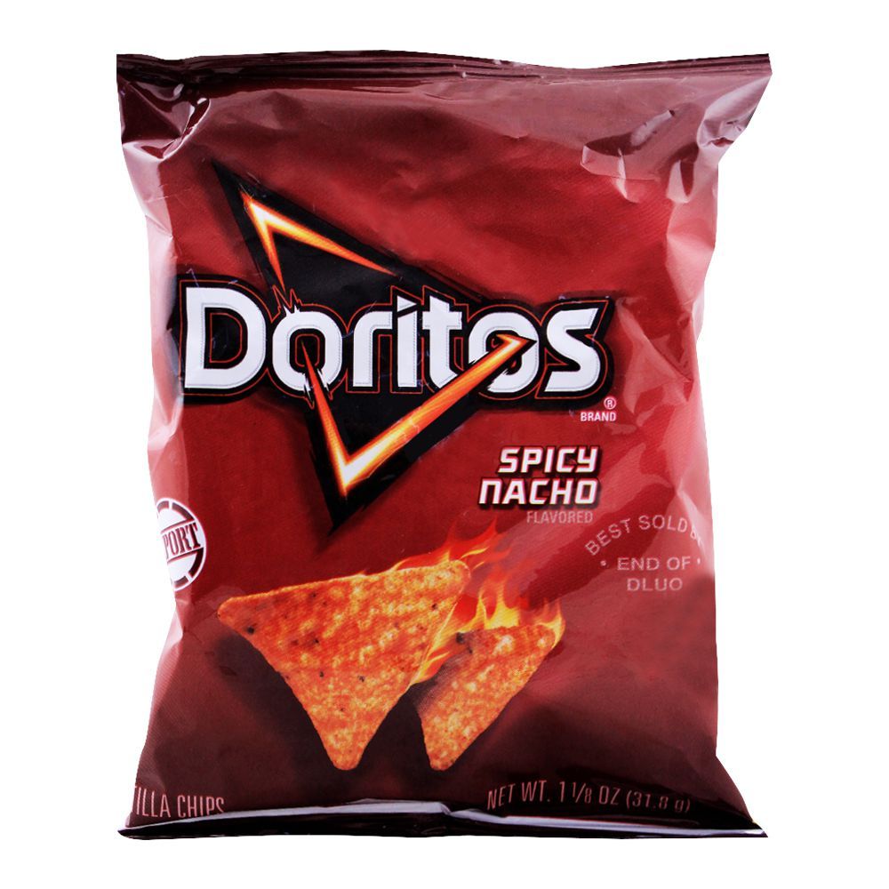 Doritos Tortilla Chips - Spicy Nacho Red