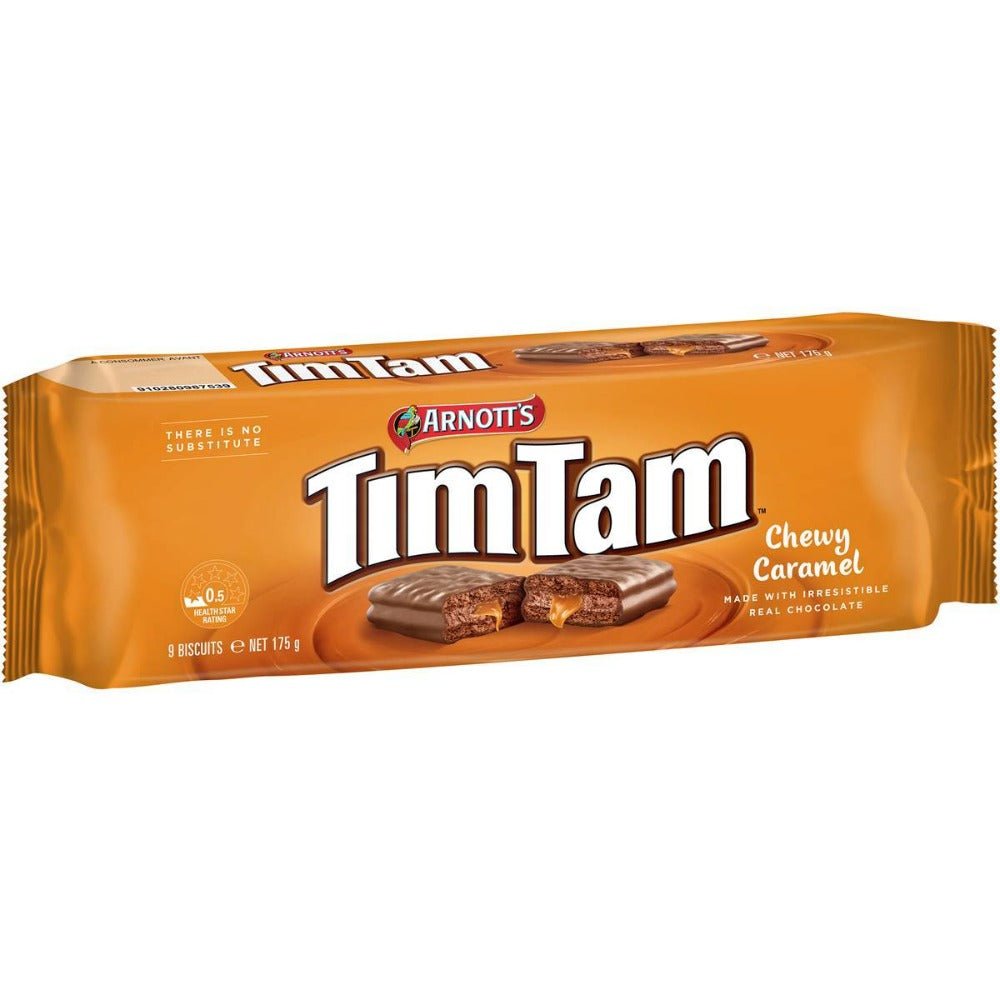 Arnotts Tim Tam Chewy Caramel Biscuits