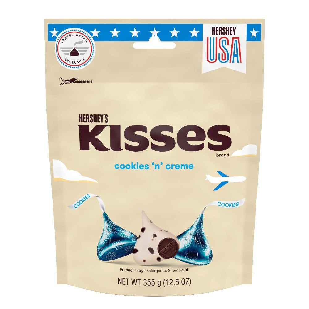 Hershey's Kisses - Cookies 'N' Creme Chocolate 355g DUTYFREE