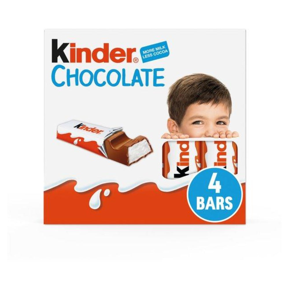 Kinder Chocolate (pack of 4 bars)