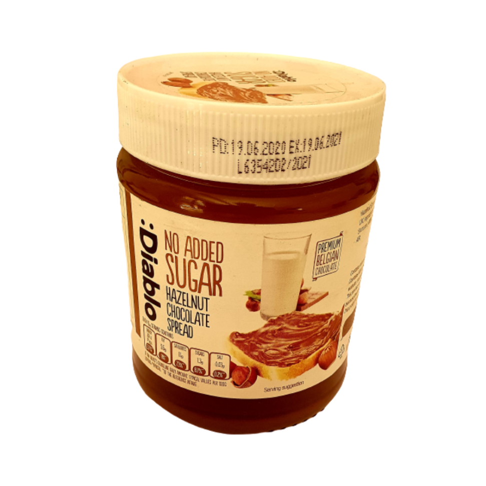 Diablo Belgian Chocolate Hazelnut Spread ( No Added Sugar)