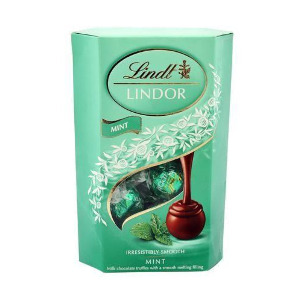 Lindt Lindor Chocolate Truffles - Mint 200 g EXCLUSIVE