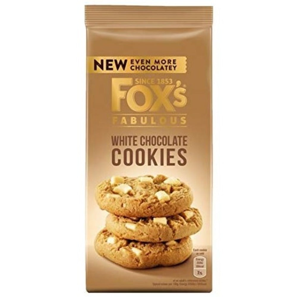 Foxs Fabulous Cookies - White Chocolate