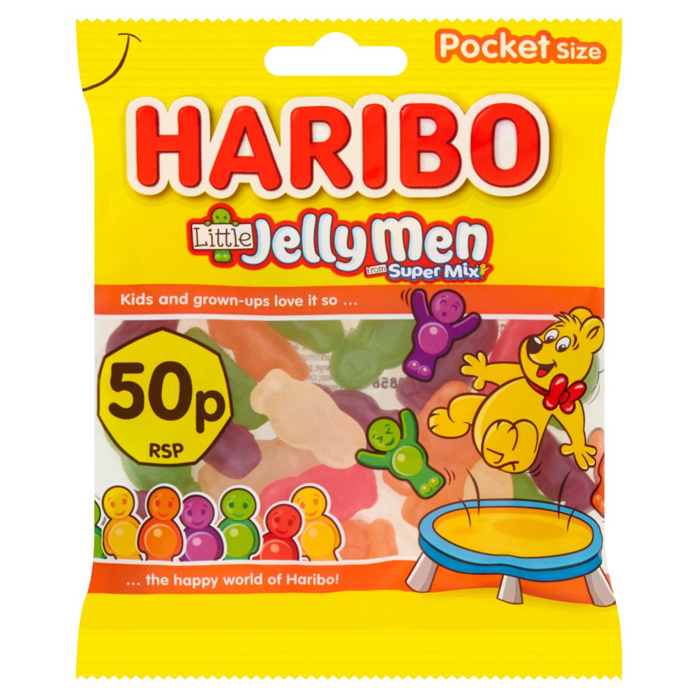 Haribo Little Jelly Men Pocket Size