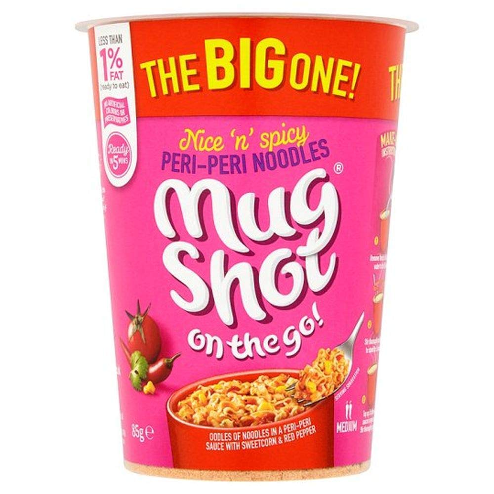 Mug Shot On The Go - Nice and Spicy Peri Peri Noodles