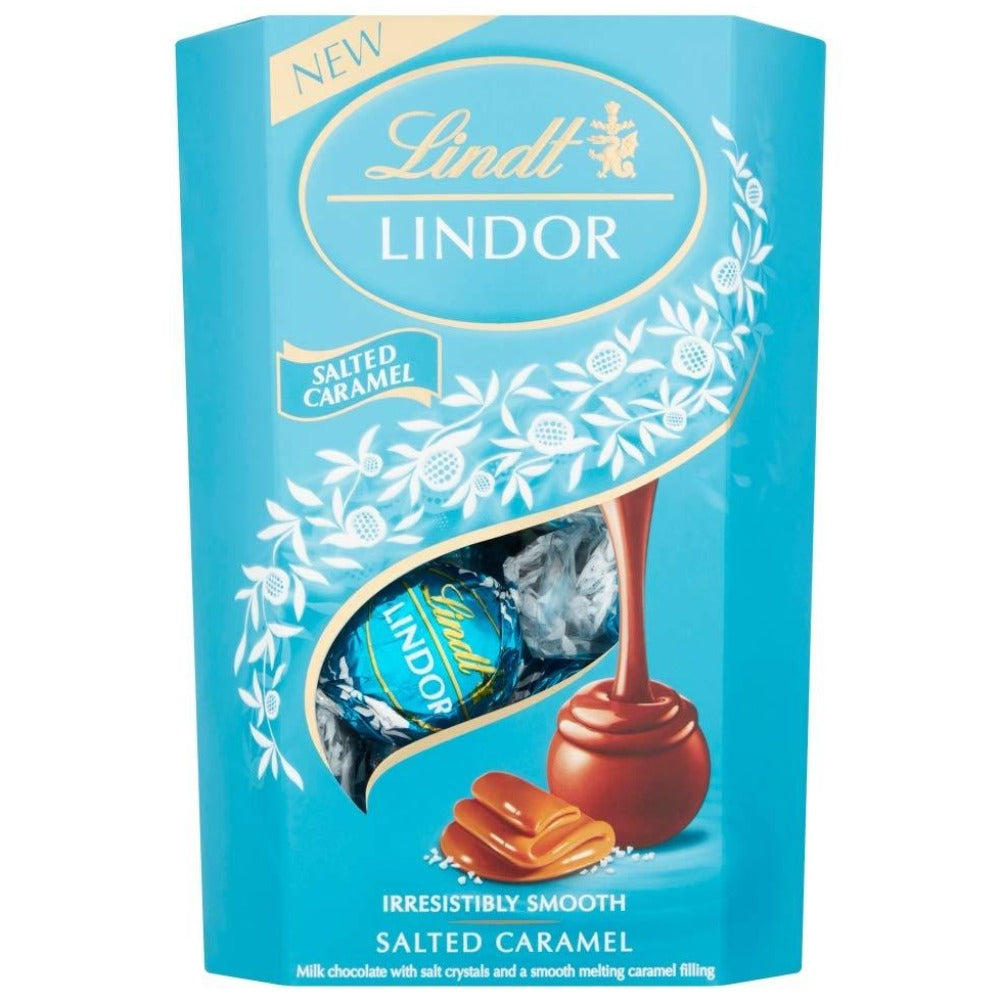 Lindt Lindor Chocolate Truffles - Salted Caramel 200 g EXCLUSIVE