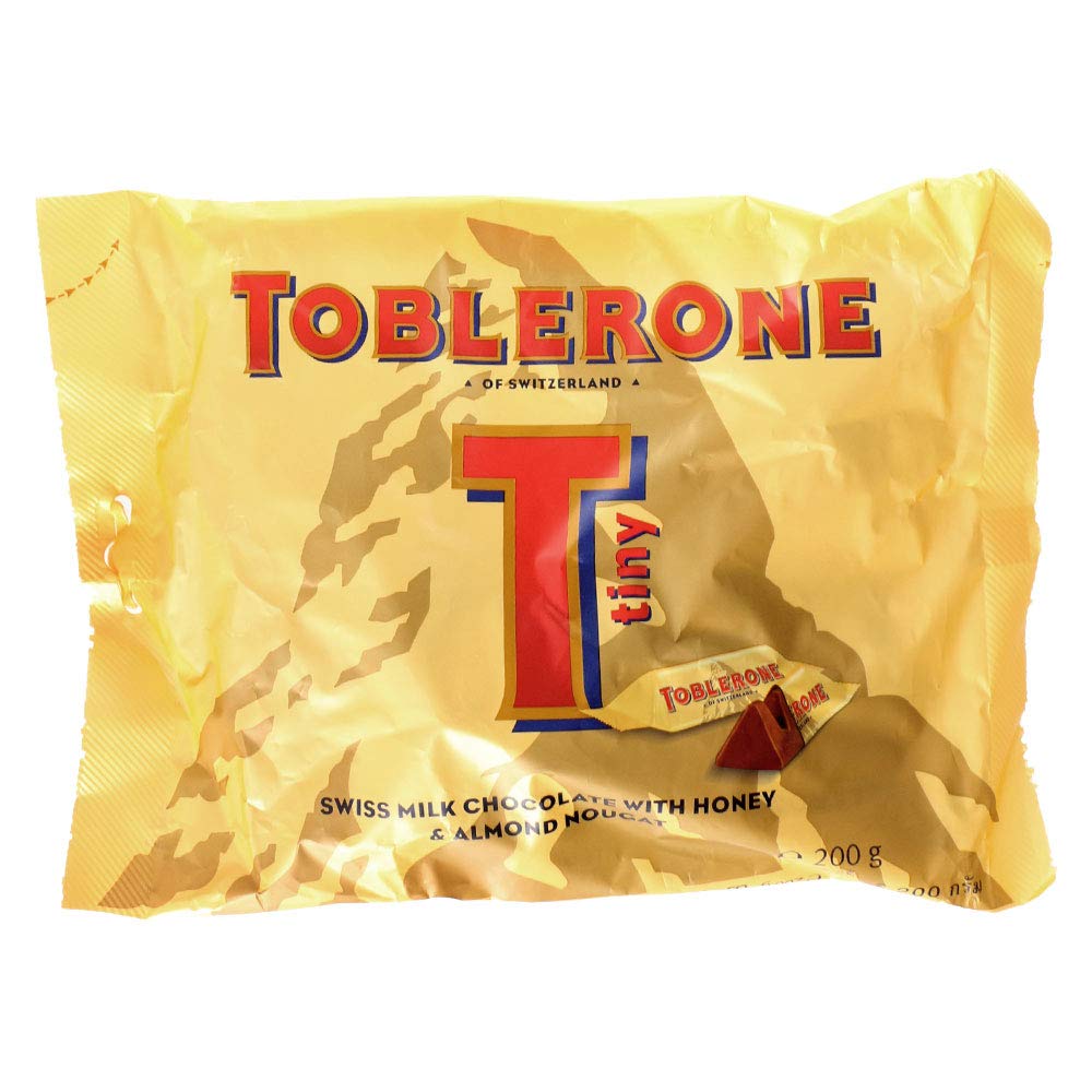 Toblerone tiny Swiss Milk Chocolate Bag