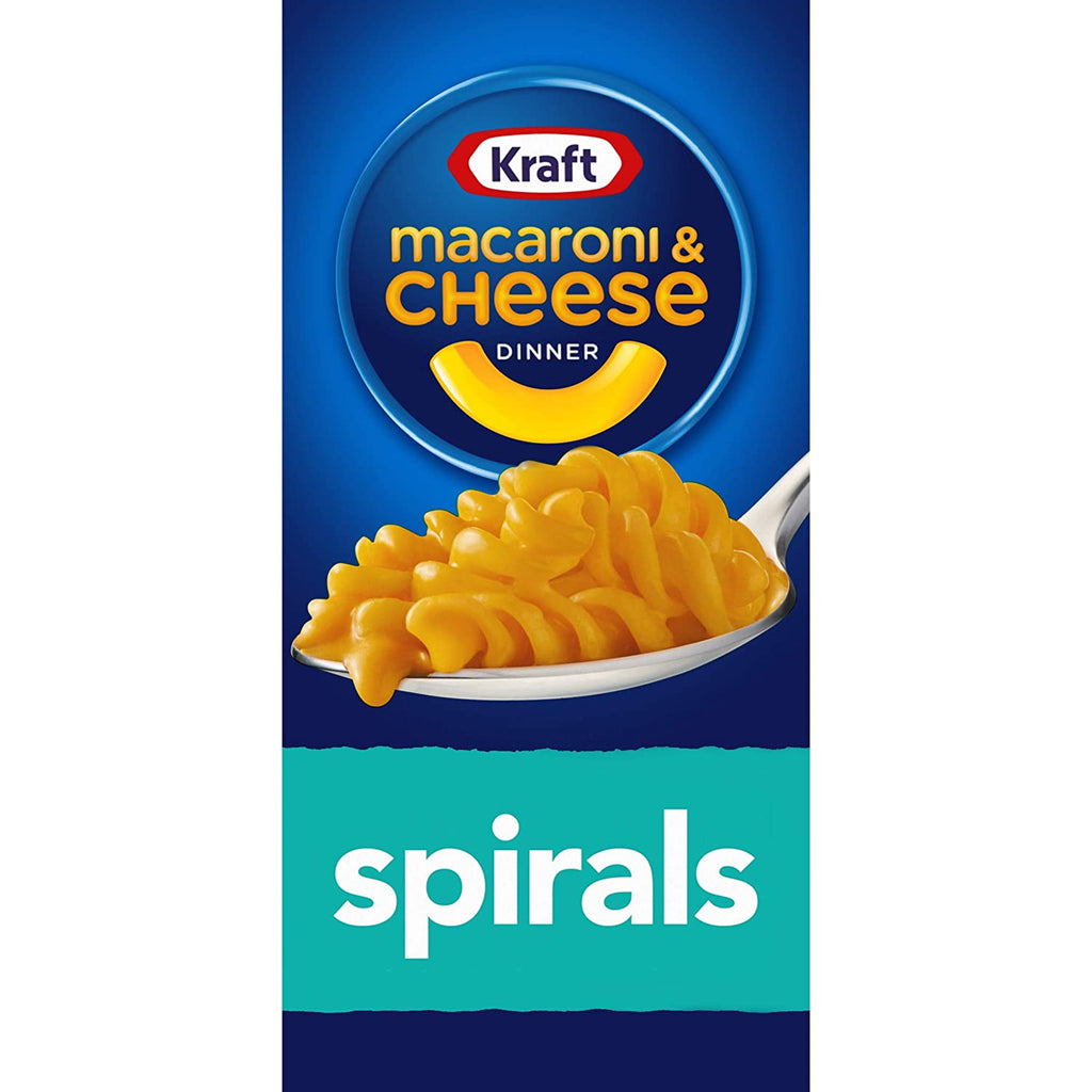 Kraft Macaroni & Cheese Dinner Spirals Original Cheese