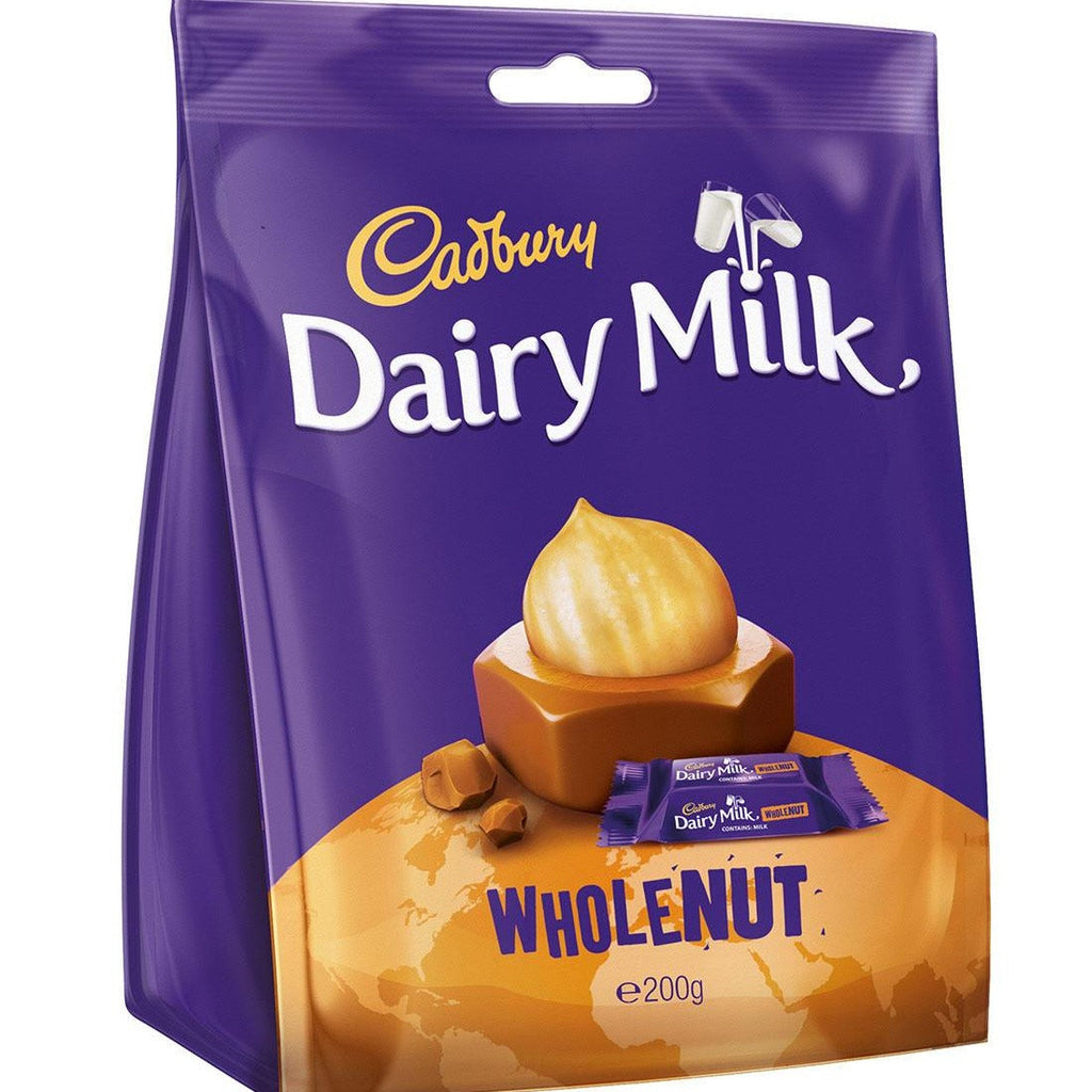 Cadbury Wholenut Minis Bag DUTYFREE