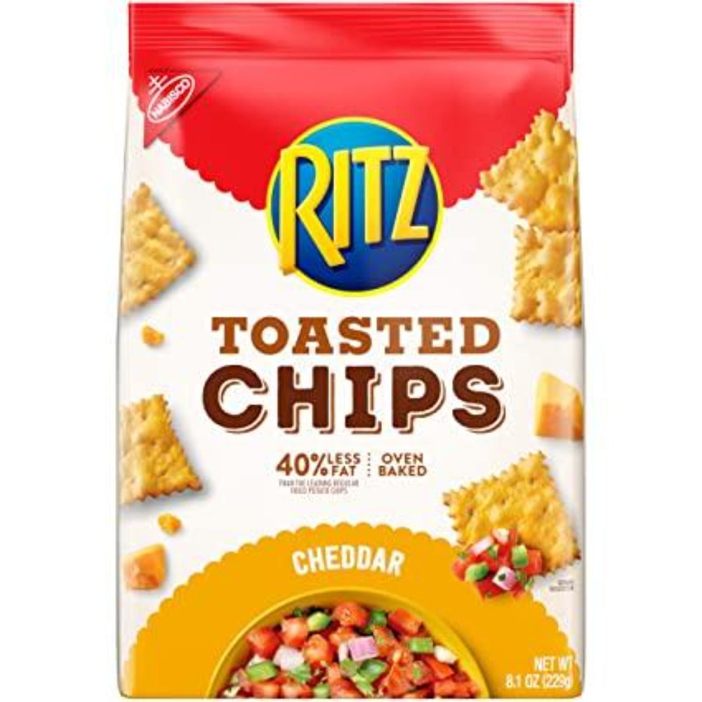 Ritz Toasted Chips -Cheddar Flavour