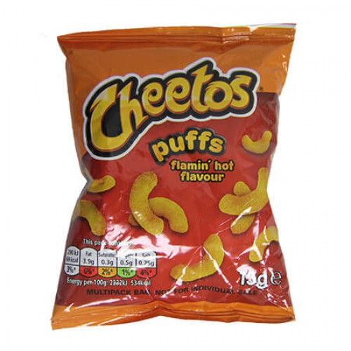 Cheetos Puffs - Flamin Hot Mini Pack (13g)