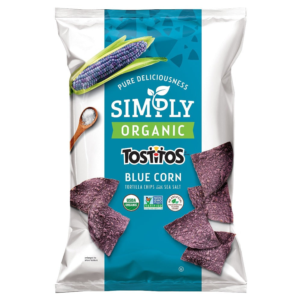 Tostitos Simply Organic Tortilla Chips -Blue Corn