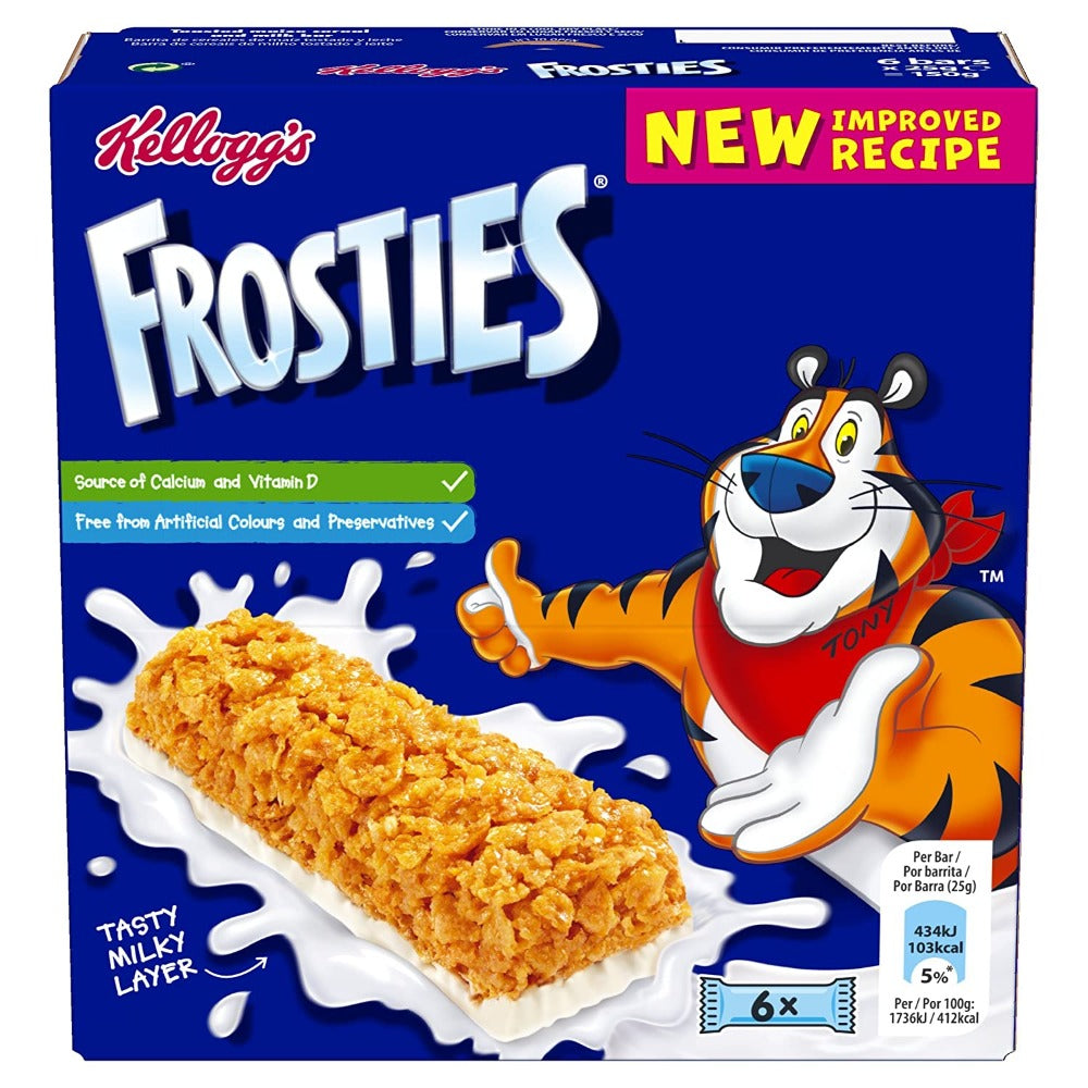 Kelloggs Frosties Cereal Bar Pack