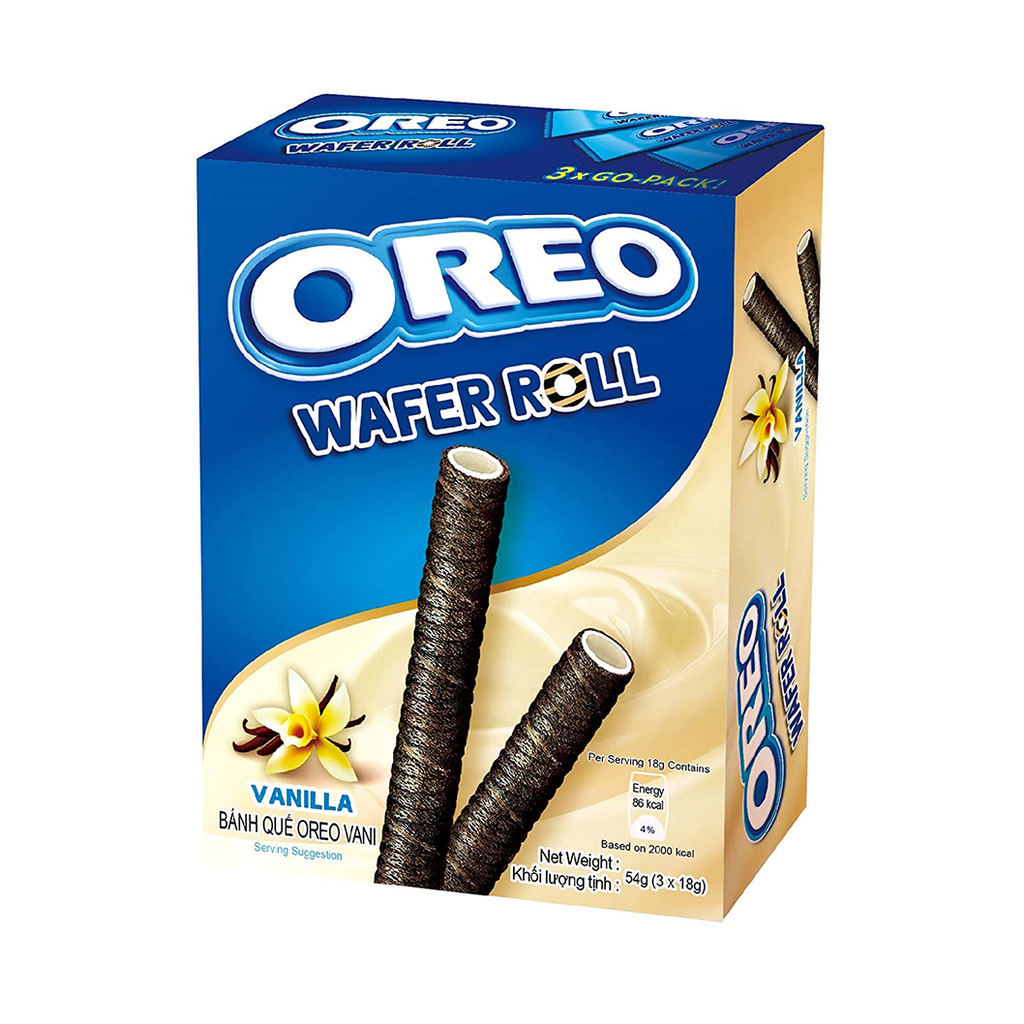 Oreo Wafer Roll with Vanilla Flavoured Cream