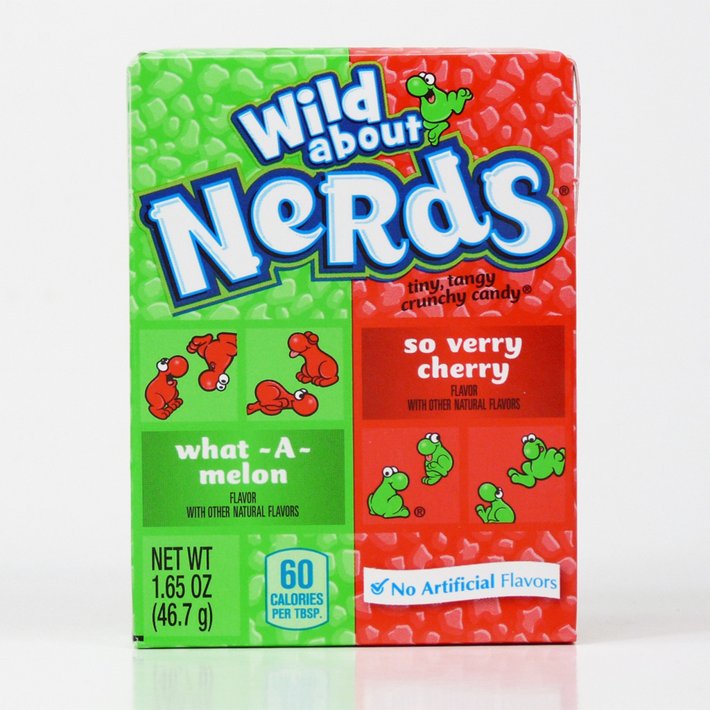 Wonka Wild About Nerds What-A-Melon and so very Cherry