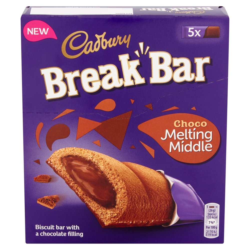 Cadbury Choco Break Bar Melting Middle