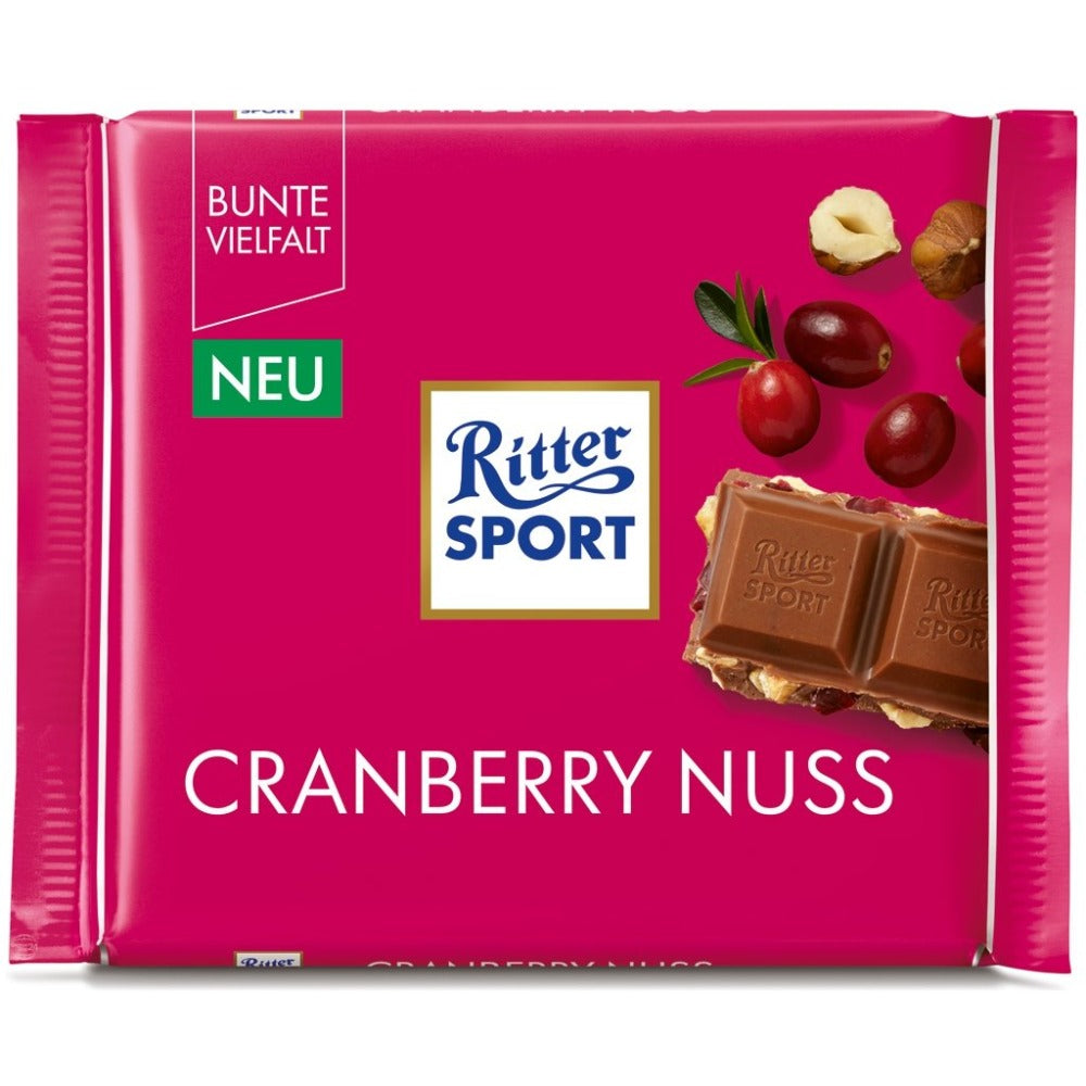 Ritter Sport - Hazelnut and Cranberry