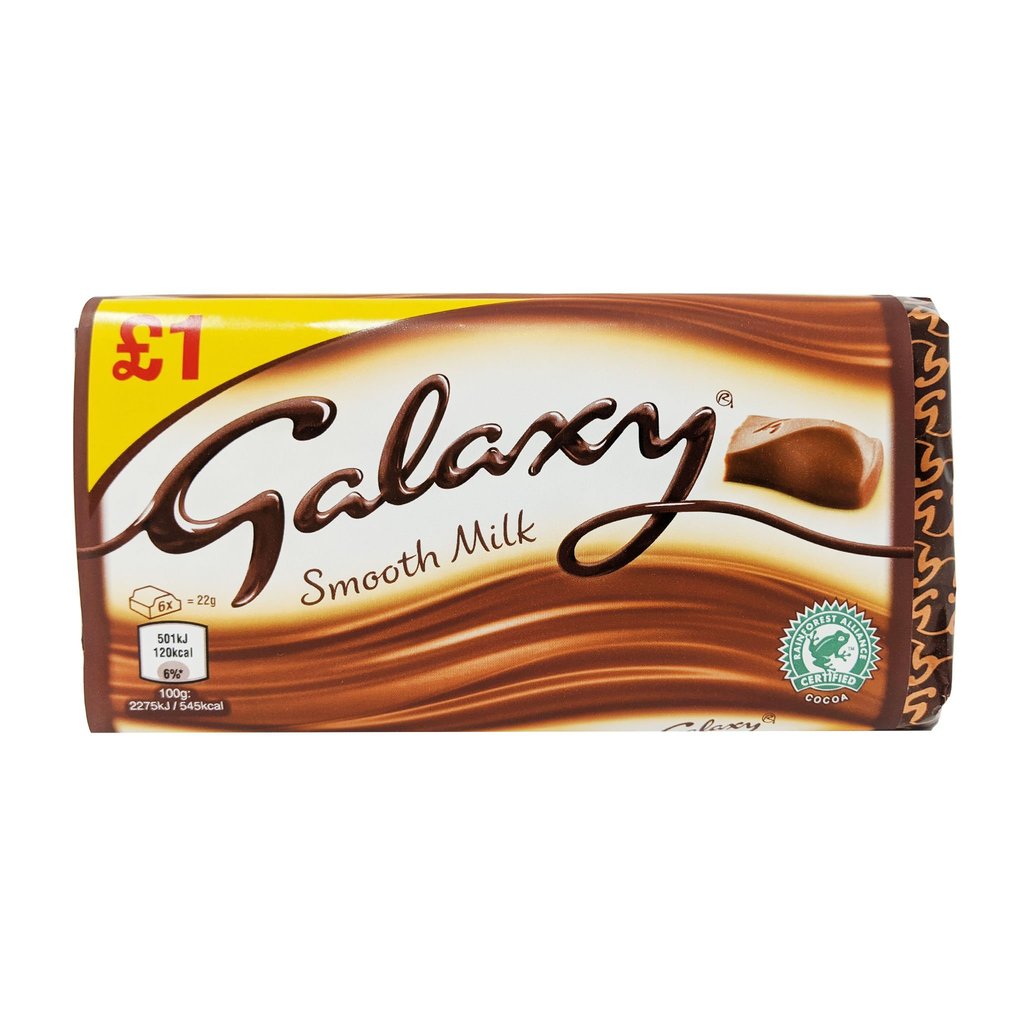 Galaxy Chocolate Bar Smooth Milk
