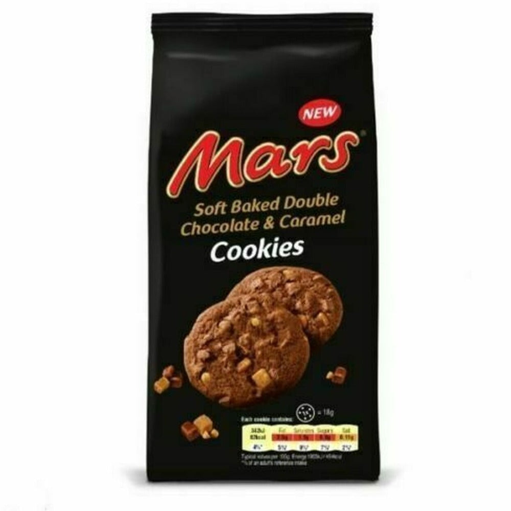 Mars Soft Baked Double Chocolate & Caramel Cookies