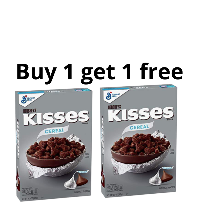 Hershey's Kisses Cereal General Mills BOGO