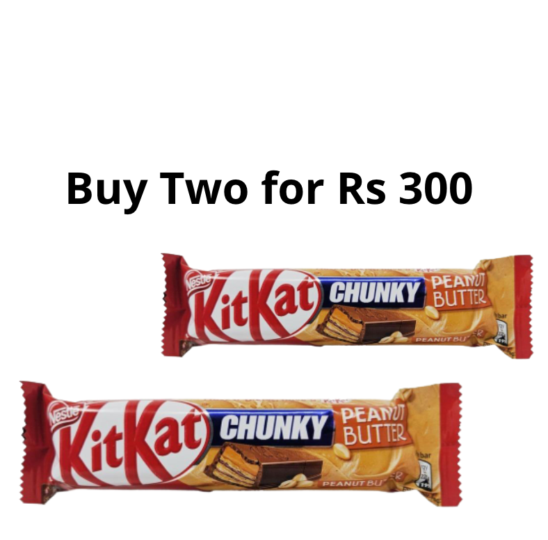 KitKat - Chunky Peanut Butter Chocolate Special Offer for 2