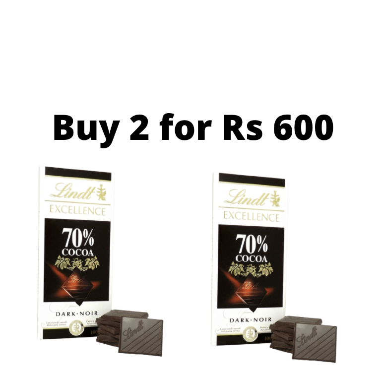 Lindt Excellence - 70% Cocoa Dark Special Price for 2