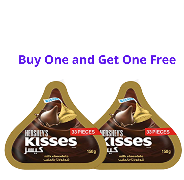 Hershey's Kisses - Milk Chocolate Pouch BOGO