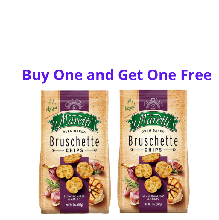 Maretti Bruschette -Slow Roasted Garlic BOGO