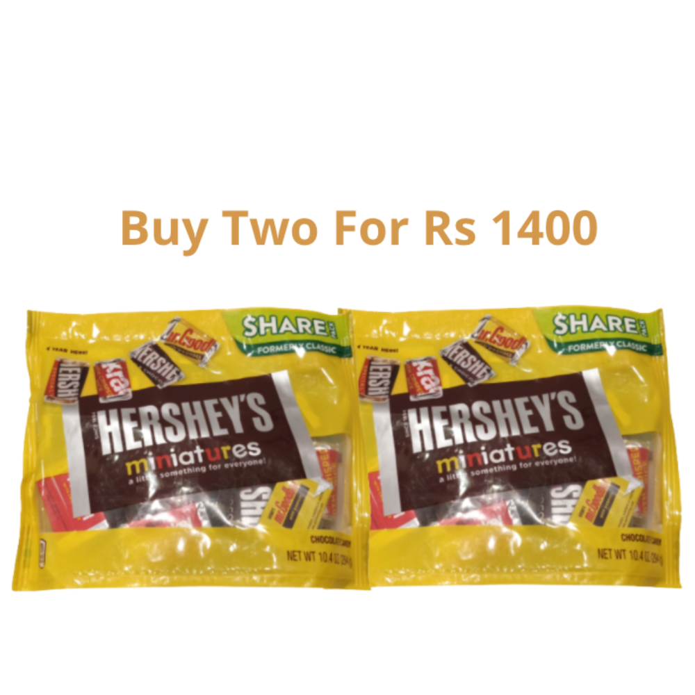 Hershey's Miniatures Share Pack Special Price for 2