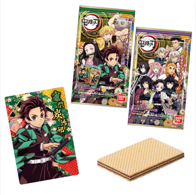 Kimestu Wafer With Card (Japanese)