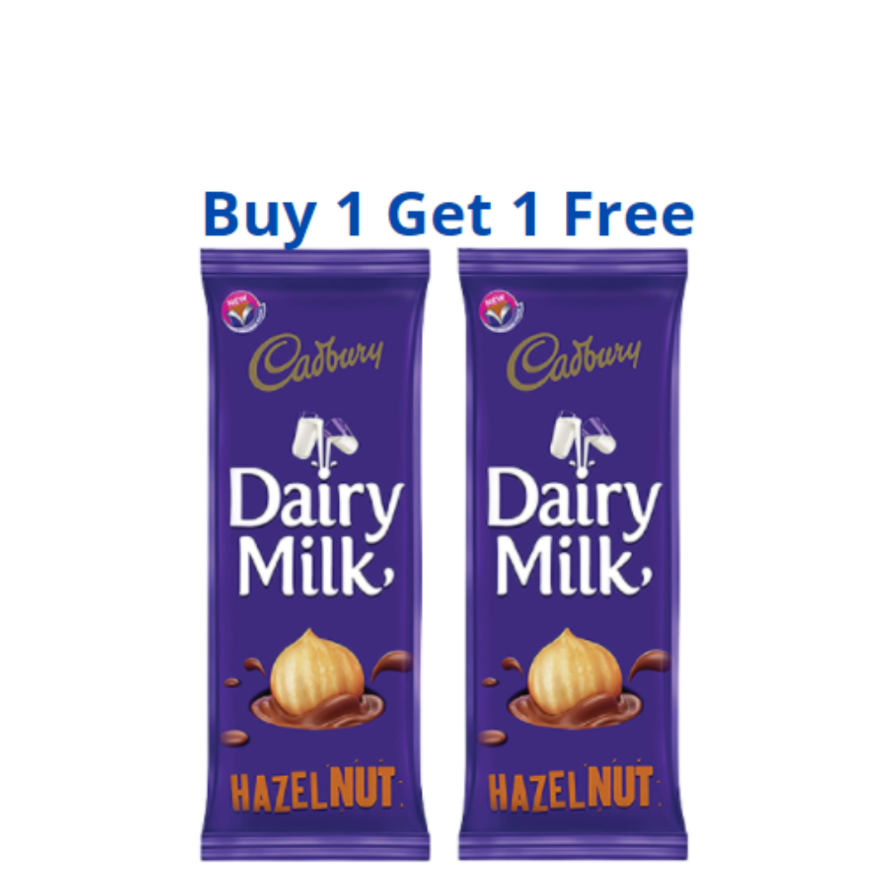 Cadbury Dairy Milk Hazelnut Chocolate BOGO