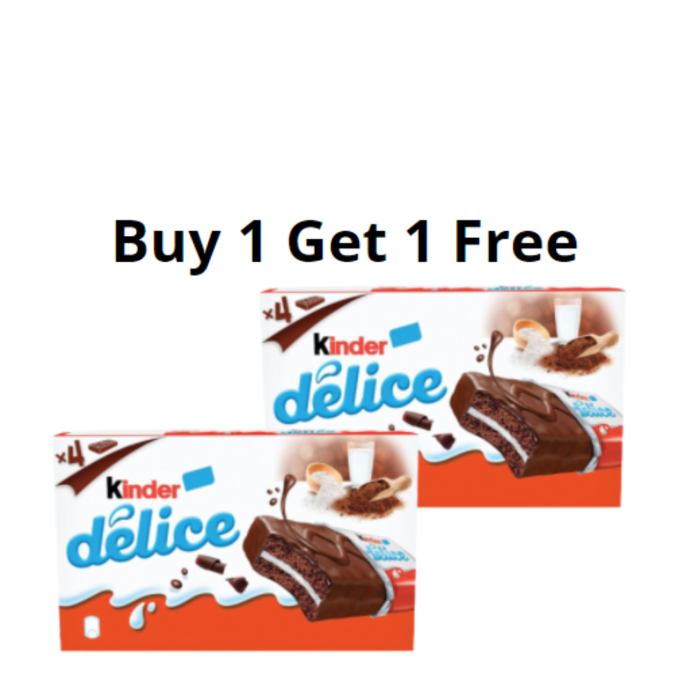 Kinder Delice Cake ( Pack of 4) BOGO