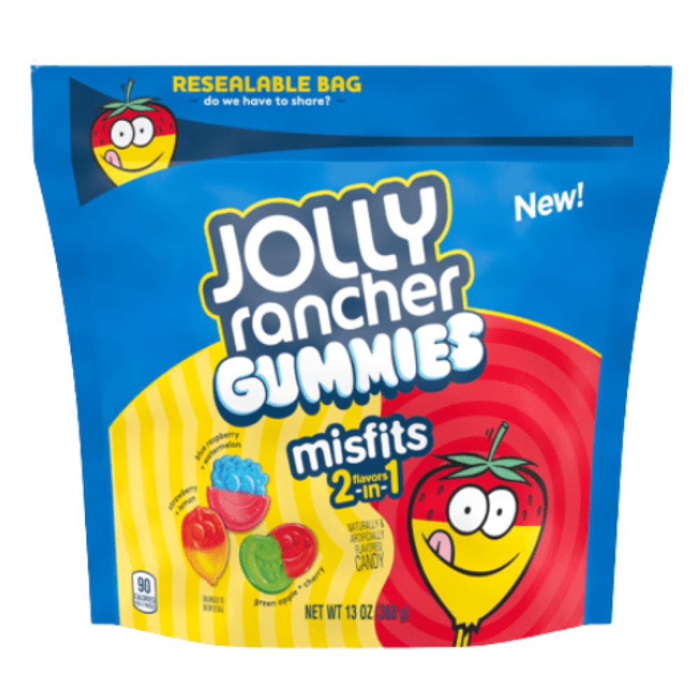 Jolly Rancher - Gummies Misfits Stand Up Bag