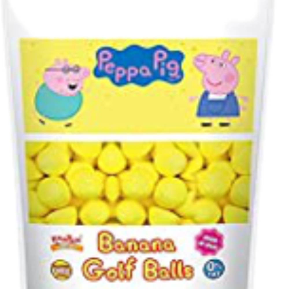 Peppa Pig Marshmallow Banana Golf Balls Large