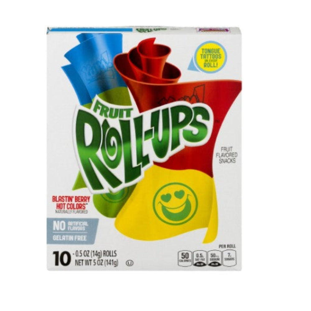 Betty Crocker Fruit Roll Ups -Blastin Berry