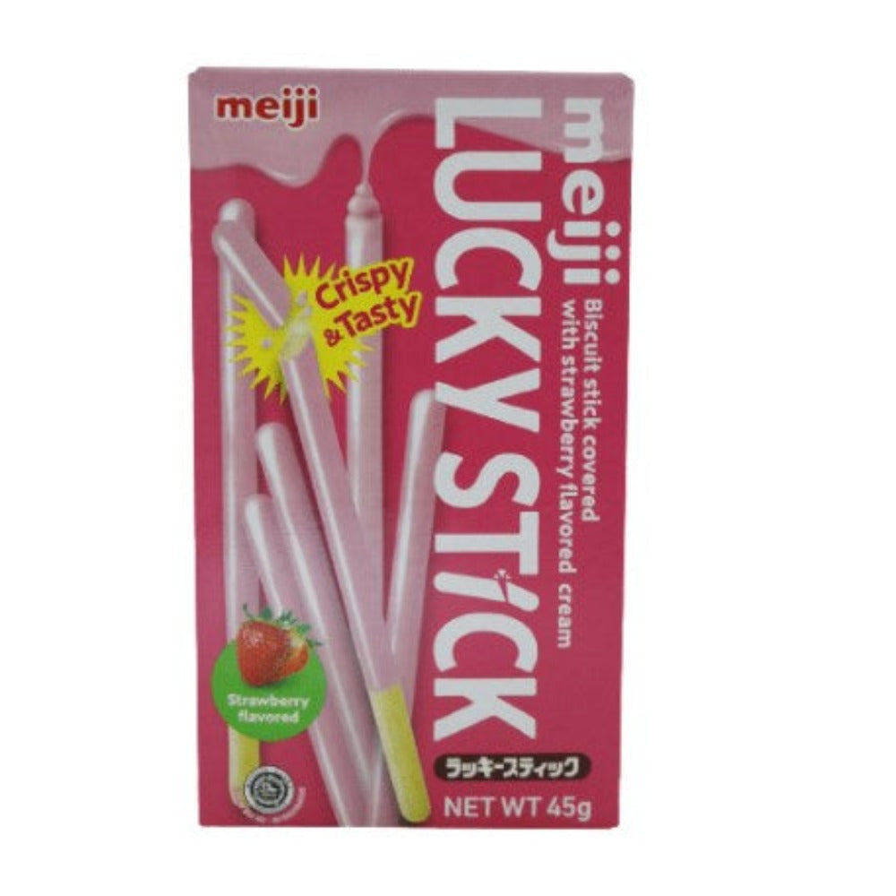 Meiji Biscuit Sticks -Strawberry Flavour