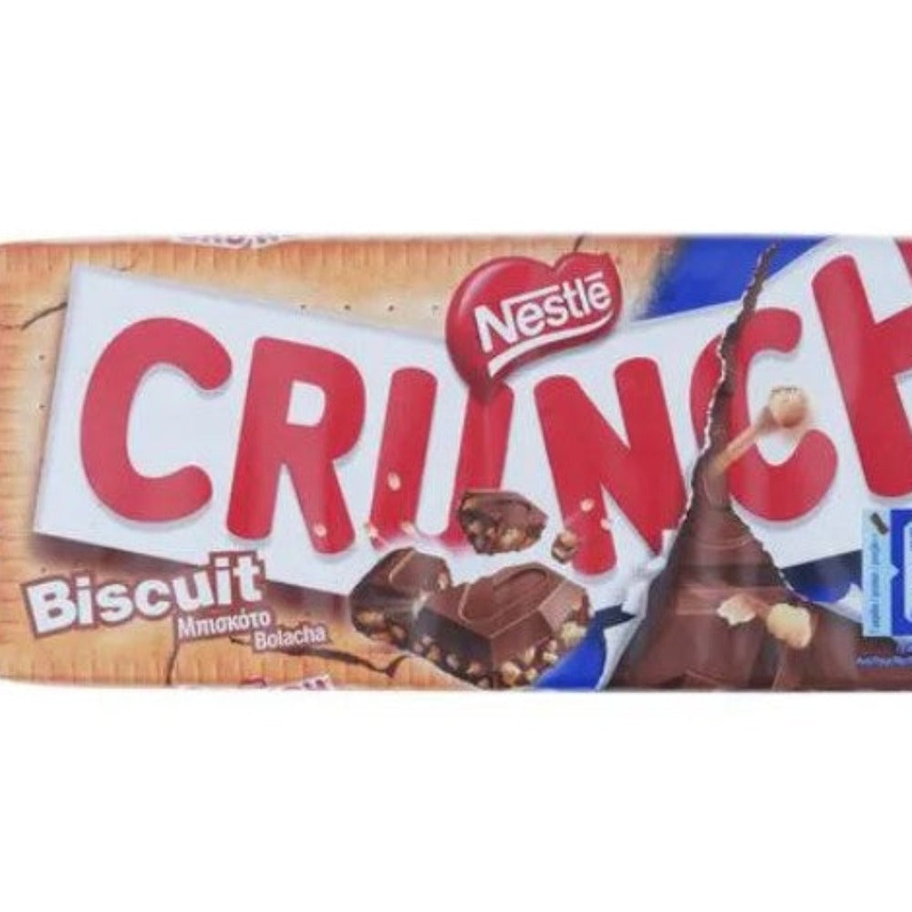 Nestle Crunch With Biscuits Chocolate Block