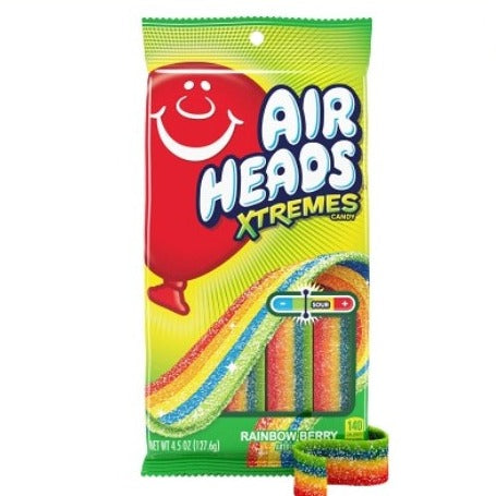 Airheads Xtremes Candy -Rainbow Berry
