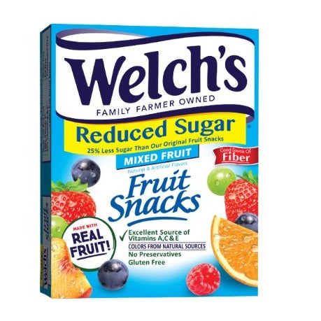 Welch's Fruit Snacks - Reduced Sugar Mixed Fruit Flavour