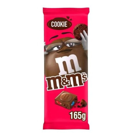 M&Ms Cookie Chocolate Bar