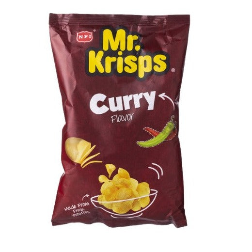 Mr Krisps Potato Chips- Curry Flavour