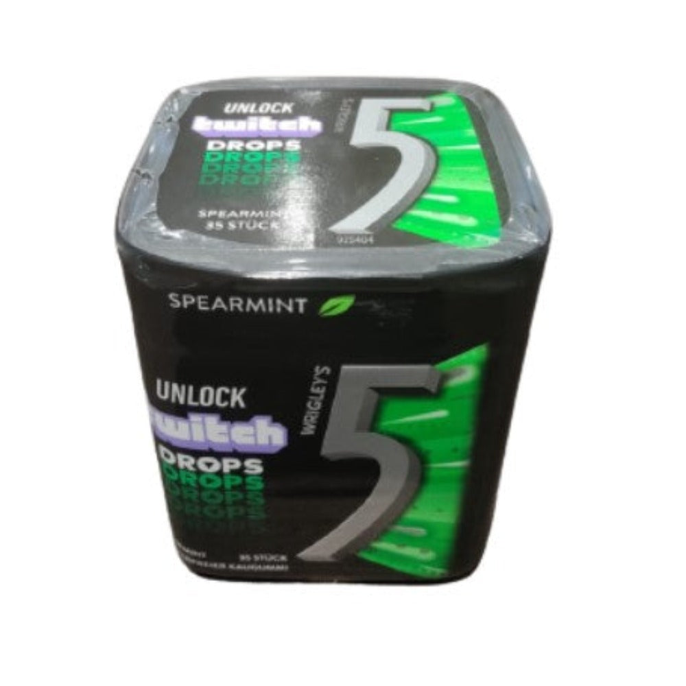 Wrigley's 5 Drops Sugar Free Spearmint Flavour