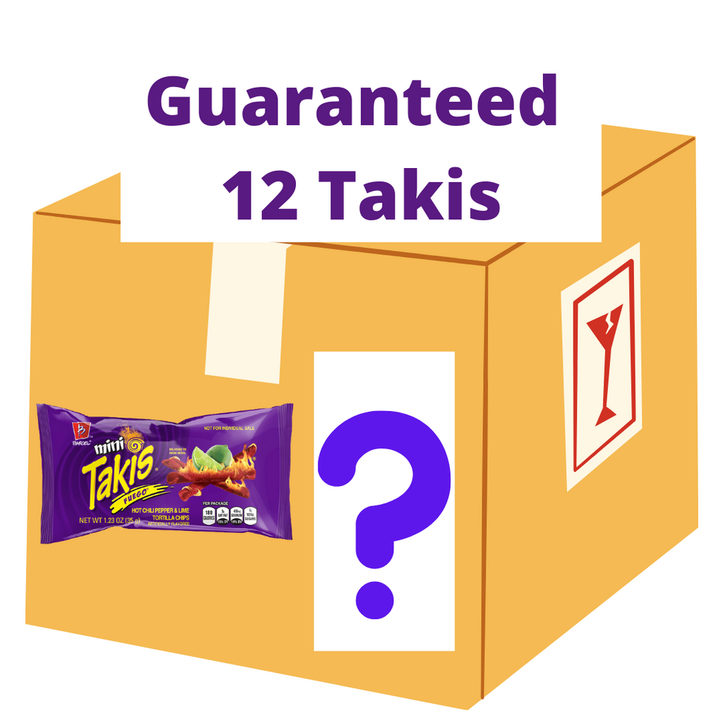 Taki's Mystery Box (Xtra Large) - Guaranteed 12 Takis!