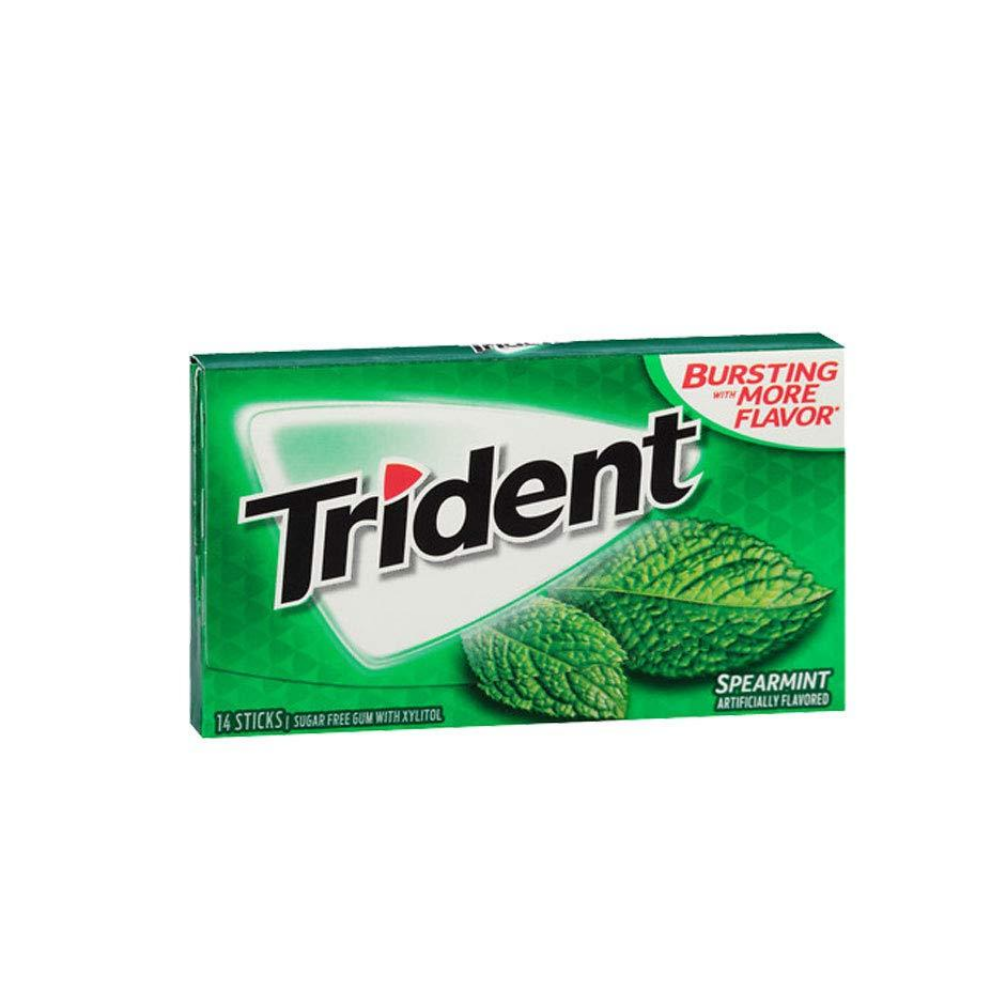 Trident Sugar Free Gum- Spearmint